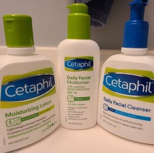 Cetaphil facial cleansing products